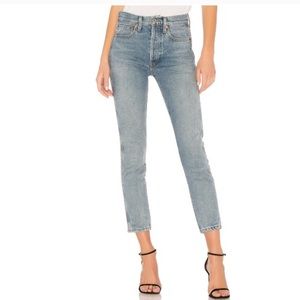 Re/Done | Originals double needle crop